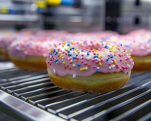 Innovative food tech lab experimenting with 3D printed donuts