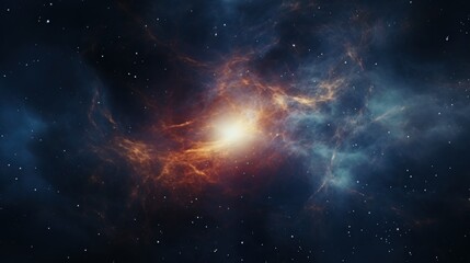 Obraz premium Colorful space galaxy cloud nebula. Stary night cosmos. Universe science astronomy. Supernova background wallpaper. Planetary space travel through moons and stars