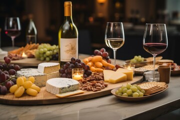 October wine and cheese pairing event