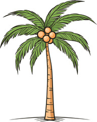 Palm Tree Vector Illustration Free EPS Boundless Creativity