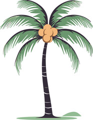 Digital Delight Palms in Vector Wonderland