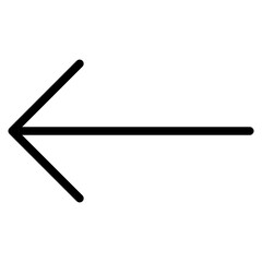left arrow icon