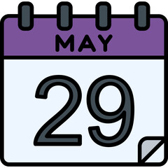 29 May Vector Icon Design