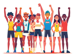  A photographer captures the raw emotions of athletes competing in a nail-biting sporting event. 