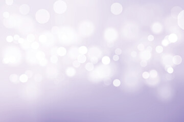 Colorful Bokeh Lights on Purple Background. Vector Illustration Of Wallpaper Backdrop For Party, Holiday, Festival