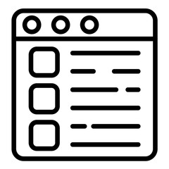 Vector Design User Interface Icon Style