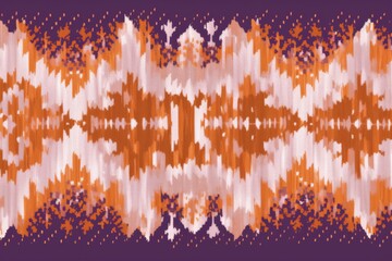 Abstract Warm-Toned Symmetrical Pattern Background