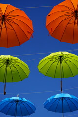 colorful umbrellas