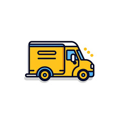 truck icon vector illustration