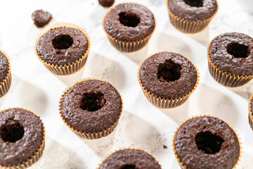 Baking Chocolate Cupcakes with Decadent Chocolate Frosting
