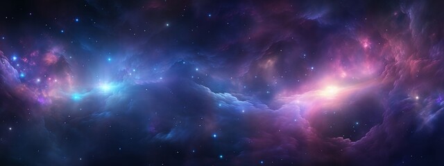 Beauty of deep space. Colorful graphics for background, like water waves, clouds, night sky, universe, galaxy, Planets,, Bright color - obrazy, fototapety, plakaty