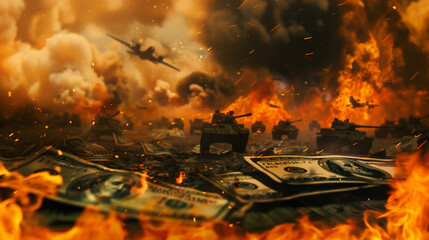 
The financial cost of war encompasses expenditures on military operations, equipment, personnel, and post-conflict reconstruction, often resulting in substantial budget deficits 