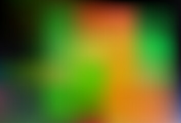 Dark Green, Yellow vector abstract bright background.