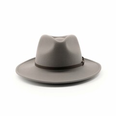 Gray Hat isolated on white background
