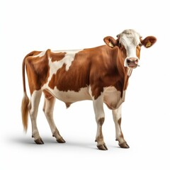 Cow isolated on white background