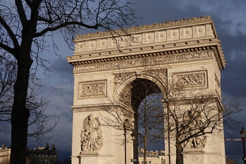 Arc de Triomphe de l'étoile à Paris