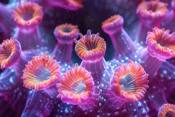 3d illustration of abstract geometric composition,digital art works. Computer generated graphics.