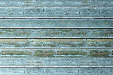 Blue wooden background wall