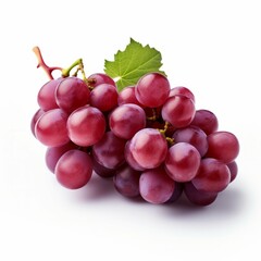 Grapes isolated on white background