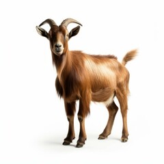 Goat isolated on white background