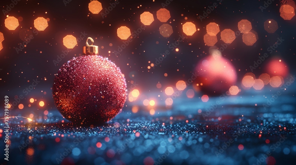 Poster a greeting card for the new year 2022 with christmas toys. abstract geometric background with wirefr