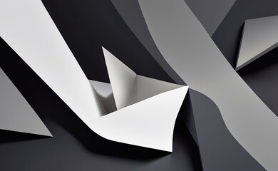 abstract 3d wave background