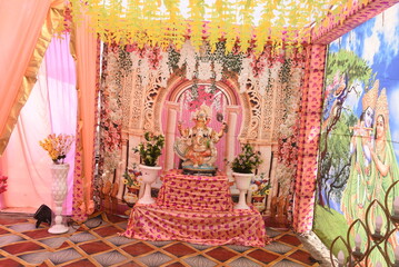 Ganpati bappa decoration