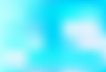 Light BLUE vector modern bokeh pattern.