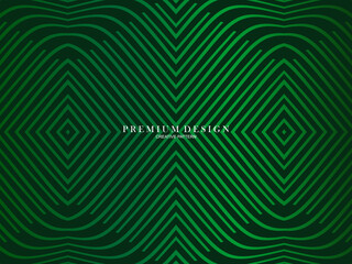 Green gradient colored lines abstract background. Modern design for banners, cards, web design, banners, certificates, etc.