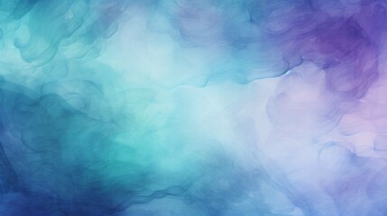 Fototapeta na wymiar Abstract ombre watercolor background with Navy blue, Teal blue, Dusty purple