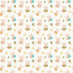 Easter seamless pattern