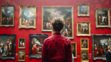 Exploring Renaissance Masterpieces: A Glimpse into the Past through the Eyes of a Museum Visitor