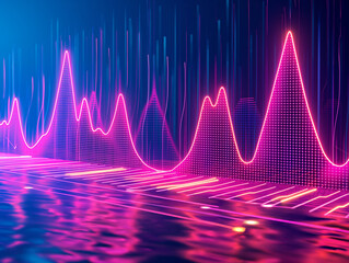 Digital Visualization of a Line of Sound Waves