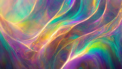 abstract colorful background with a psychedelic effect. fractal for design - obrazy, fototapety, plakaty
