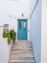 Traditional greek house on island - 757220082