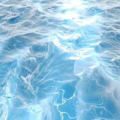 Cool Background: Waves of icy blue hues ripple across the surface, creating a refreshing and calming backdrop reminiscent of tranquil waters.