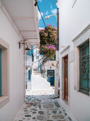Traditional greek house on island