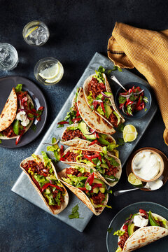 Savory tacos served fresh and ready to enjoy.