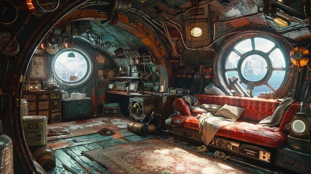 Voyage through steampunk inspirations vibrant charms of new worlds