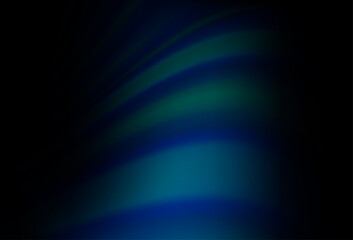 Dark BLUE vector pattern with lamp shapes.