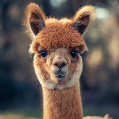 Fototapeta premium cute alpaca, ultra hd Job ID: 7f4a2a7a-774c-4823-bb4d-b792abe4dbca