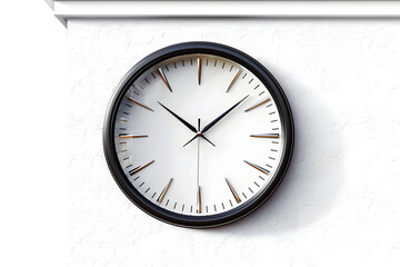 clock on wall