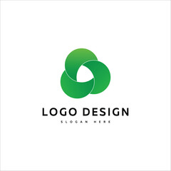 company logo simple vector design gradient