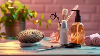 Tools of Transformation - The Synergy Between Hairbrushes, Scissors, and Shampoo in Crafting Stylish Looks
