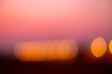 Beautiful , luxury soft gradient orange gold clouds and sunlight on the blue sky perfect for the...
