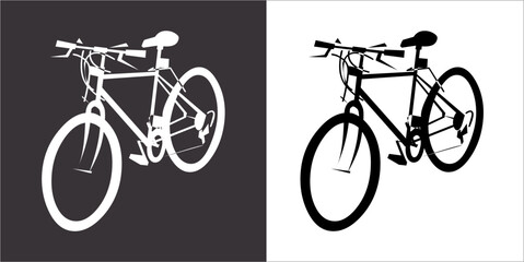 IIlustration Vector graphics of Cycling icon