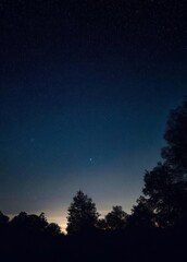 Stars and galaxy outer space sky night universe background