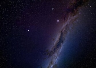 Stars and galaxy outer space sky night universe background