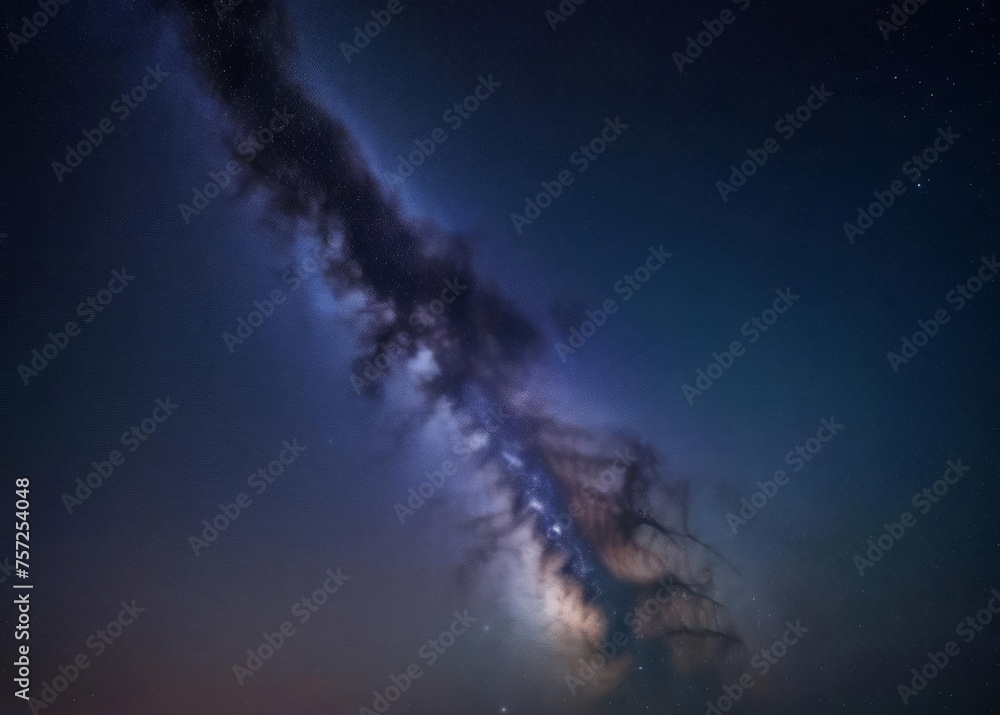 Wall mural stars and galaxy outer space sky night universe background