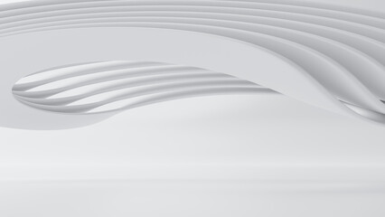 Abstract Futuristic empty floor and room Sci-Fi Corridor With light for showcase,room,interior,display products.Modern Future cement floor and wall background technology interior concept.3d render